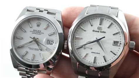 grand seiko sbga211 vs rolex|Grand Seiko snowflake review.